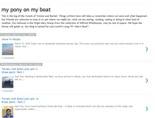 Tablet Screenshot of myponyonmyboat.blogspot.com