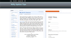 Desktop Screenshot of nifty-option-trading.blogspot.com