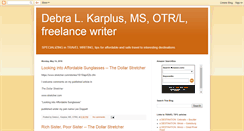 Desktop Screenshot of debrakarplus.blogspot.com