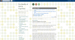 Desktop Screenshot of cupertinolife.blogspot.com