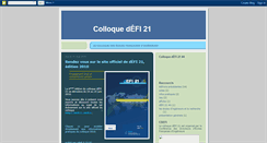 Desktop Screenshot of defi21.blogspot.com