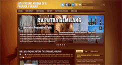 Desktop Screenshot of pasang-antenatv-parabola.blogspot.com