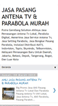 Mobile Screenshot of pasang-antenatv-parabola.blogspot.com