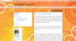 Desktop Screenshot of ankolekargurudatta.blogspot.com