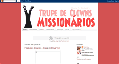 Desktop Screenshot of clownsmissionarios.blogspot.com