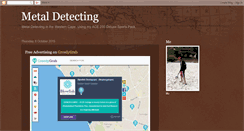 Desktop Screenshot of metaldetectingsouthafrica.blogspot.com
