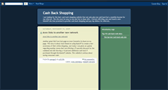 Desktop Screenshot of cashbackshoppings.blogspot.com