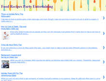 Tablet Screenshot of foodandentertaining.blogspot.com