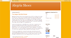 Desktop Screenshot of alegriashoes.blogspot.com