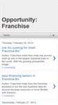 Mobile Screenshot of opportunity-franchise.blogspot.com