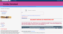 Desktop Screenshot of cerdasinvestasi.blogspot.com