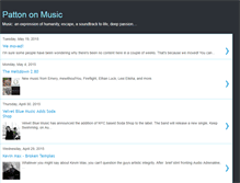 Tablet Screenshot of pattononmusic.blogspot.com