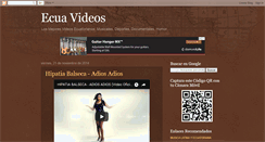 Desktop Screenshot of ecua-videos.blogspot.com