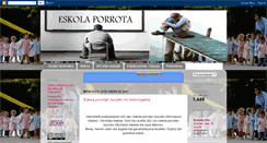 Desktop Screenshot of eskolaporrota.blogspot.com