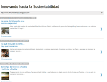 Tablet Screenshot of estrategadesustentabilidad.blogspot.com