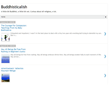 Tablet Screenshot of buddhisticalish.blogspot.com