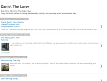 Tablet Screenshot of daniel-the-lover.blogspot.com