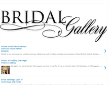 Tablet Screenshot of bridal-fashion.blogspot.com