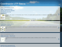 Tablet Screenshot of coordinacionutpbasicasantamarta.blogspot.com