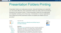 Desktop Screenshot of presentationfolders-usa.blogspot.com