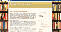 Desktop Screenshot of interimmanagerjobsseek.blogspot.com