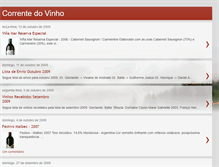 Tablet Screenshot of correntedovinho.blogspot.com