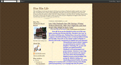 Desktop Screenshot of huahinlife.blogspot.com