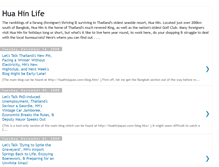 Tablet Screenshot of huahinlife.blogspot.com