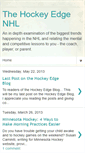 Mobile Screenshot of hockeymentaledge.blogspot.com
