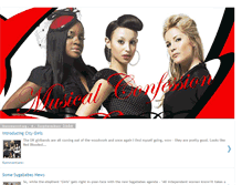 Tablet Screenshot of musicalconfession.blogspot.com