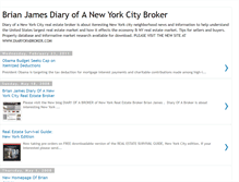Tablet Screenshot of diaryofabroker.blogspot.com