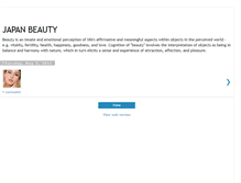 Tablet Screenshot of japan-beauty.blogspot.com