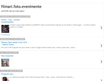 Tablet Screenshot of filmarifotoevenimente.blogspot.com