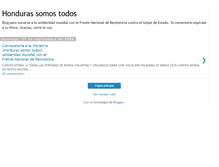 Tablet Screenshot of hondurasomostodos.blogspot.com