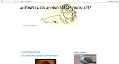 Desktop Screenshot of antonellacolaninnoarte.blogspot.com