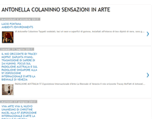 Tablet Screenshot of antonellacolaninnoarte.blogspot.com