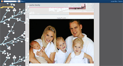 Desktop Screenshot of parksfamily1.blogspot.com