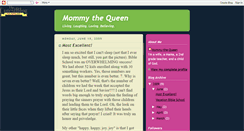 Desktop Screenshot of mommythequeen.blogspot.com