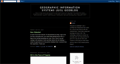 Desktop Screenshot of gis-geoblog.blogspot.com