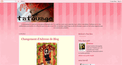 Desktop Screenshot of mylooztatouage.blogspot.com