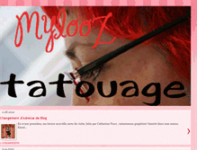 Tablet Screenshot of mylooztatouage.blogspot.com