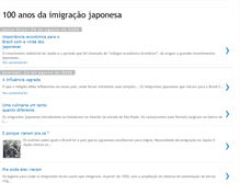 Tablet Screenshot of 100anosimigracaojaponesa.blogspot.com