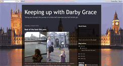 Desktop Screenshot of darbygrace.blogspot.com