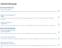 Tablet Screenshot of cherishpersonal.blogspot.com