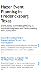 Mobile Screenshot of hazereventplanningfredericksburgtexas.blogspot.com