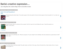 Tablet Screenshot of darlacreates.blogspot.com