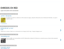 Tablet Screenshot of enredosenred.blogspot.com