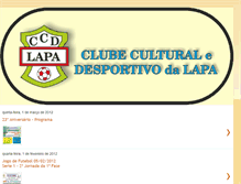 Tablet Screenshot of desportivolapa.blogspot.com