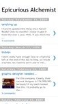 Mobile Screenshot of epicuriousalchemist.blogspot.com
