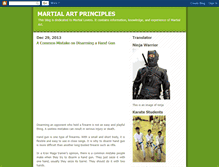 Tablet Screenshot of martialartprinciples.blogspot.com